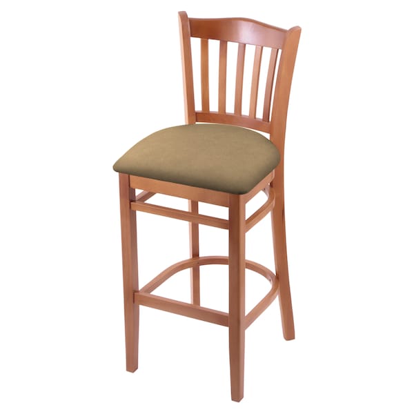 25" Counter Stool, Medium Finish, Canter Sand Seat